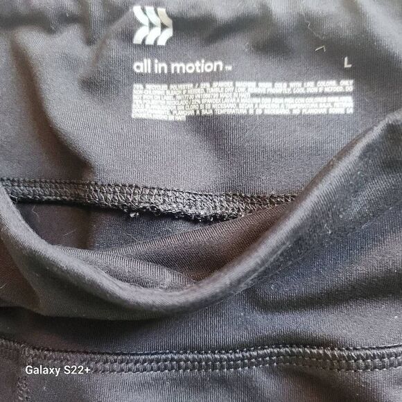 All In Motion black capri athletic pants - Picture 3 of 5